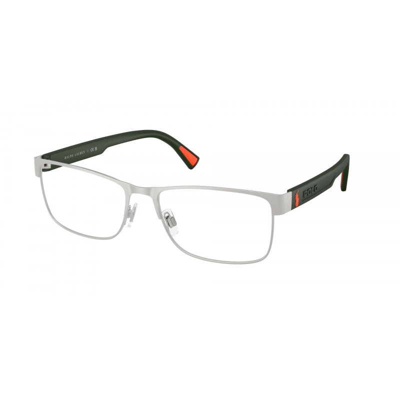 Eyeglasses Polo PH 1244 9316 Semishiny Silver / Demo 57mm