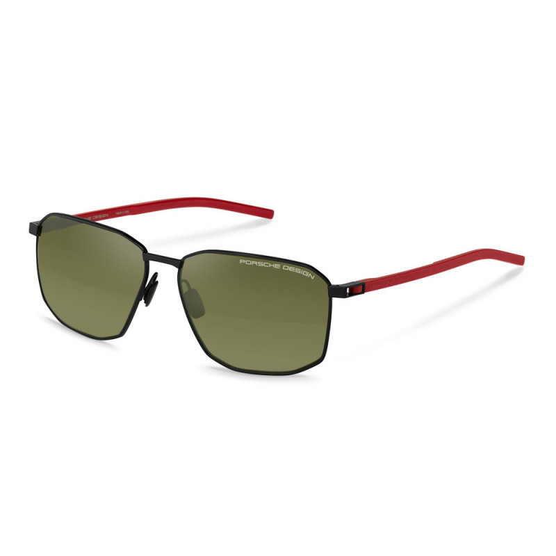 Sunglasses Porsche Design P 8989 b416 Black/Red W Smoke 61mm