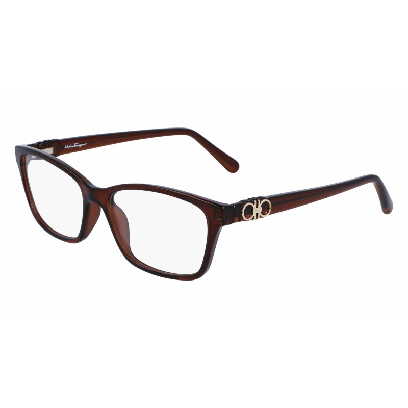 Eyeglasses FERRAGAMO SF 2935 232 Transparent Brown Eyeglasses FERRAGAMO SF 2935 232 Transparent Brown