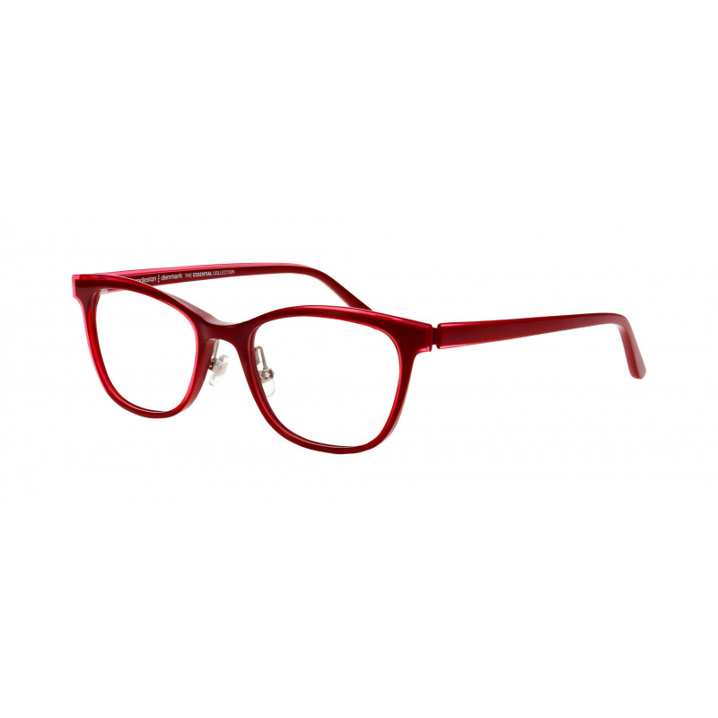Eyeglasses Pro-design Denmark CLEAR 1 4022 Red Medium Shiny Eyeglasses Pro-design Denmark CLEAR 1 4022 Red Medium Shiny