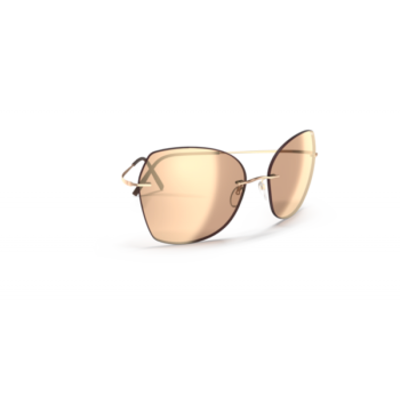 Sunglasses Silhouette TMA Collection 8192 3530 Rosegold / Dark Brown Sunglasses Silhouette TMA Collection 8192 3530 Rosegold / Dark Brown