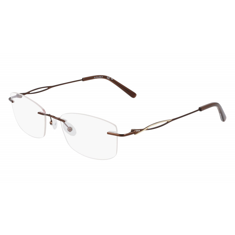 Eyeglasses MARCHON AIRLOCK SKYE 203 206 Brown