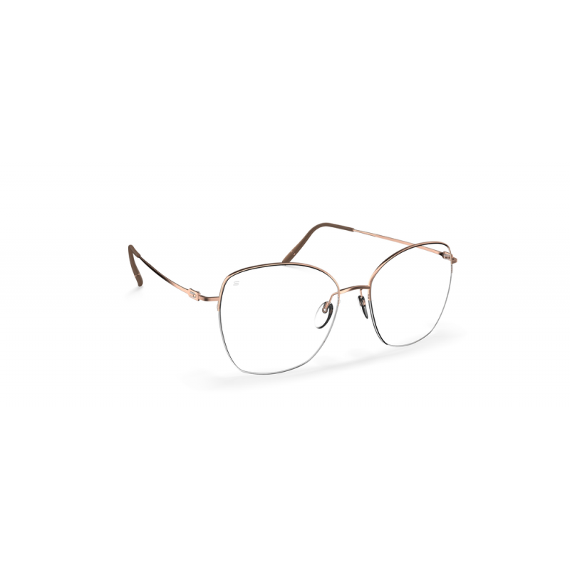 Eyeglasses Silhouette Nylor Refined 4573 3530 Glossy Rosegold 53mm