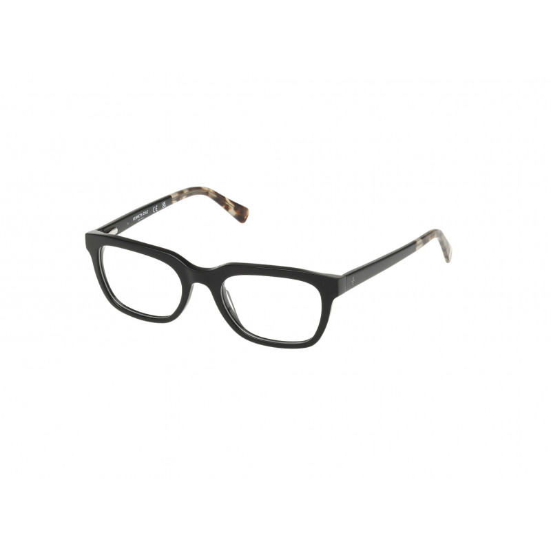 Eyeglasses Kenneth Cole New York KC 50007 001 Shiny Black / Dark Havana 50mm