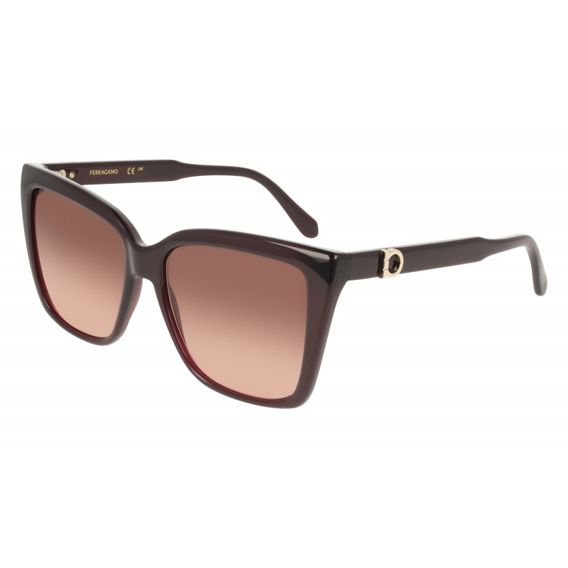 Sunglasses FERRAGAMO SF 2085 SE 665 Transparent Wine Sunglasses FERRAGAMO SF 2085 SE 665 Transparent Wine