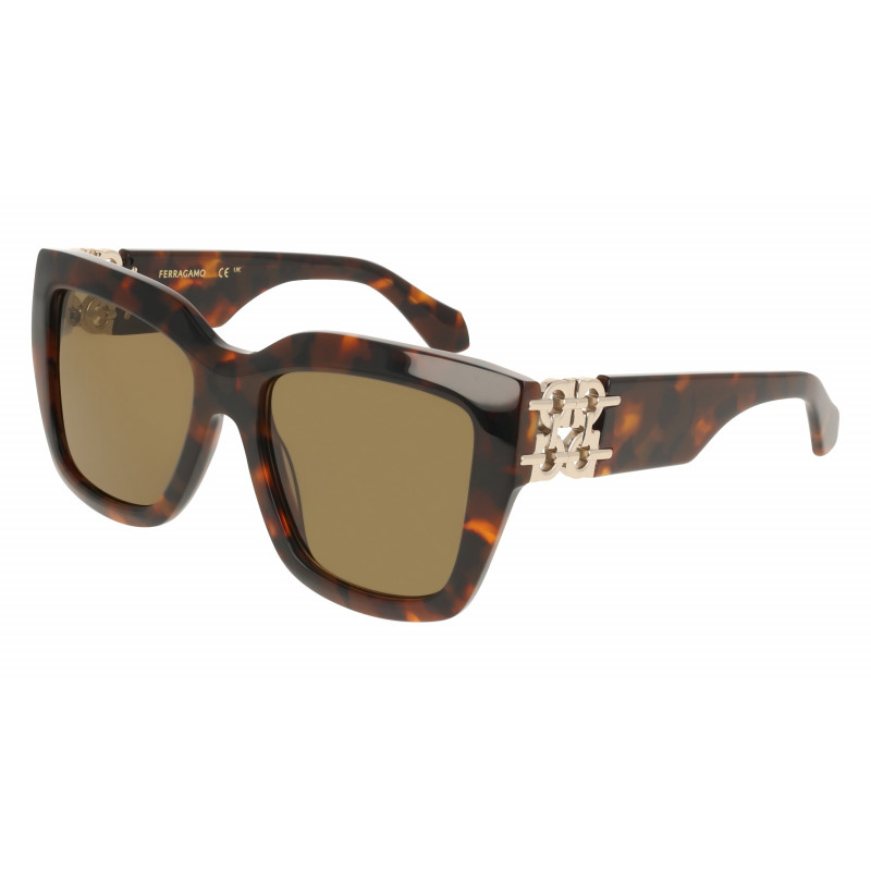 Sunglasses FERRAGAMO SF 2083 SE 219 Brown Tortoise Sunglasses FERRAGAMO SF 2083 SE 219 Brown Tortoise