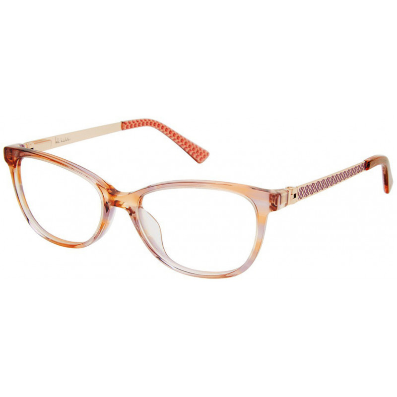 Eyeglasses Nicole Miller LAYLA C01 Pink/Orange 49mm