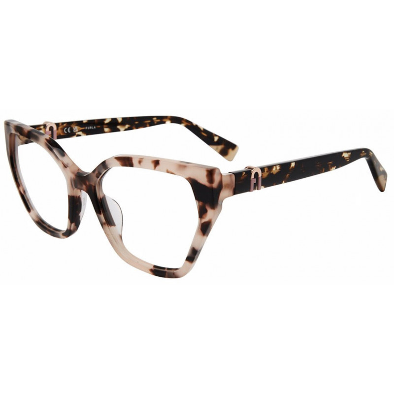 Sunglasses Furla VFU 761 0agk Pink/Brown Hav 54mm