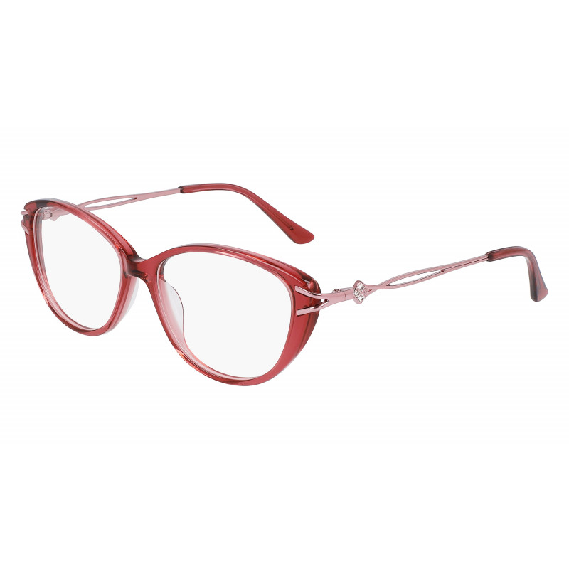 Eyeglasses MARCHON TRES JOLIE 205 602 Wine Crystal Eyeglasses MARCHON TRES JOLIE 205 602 Wine Crystal