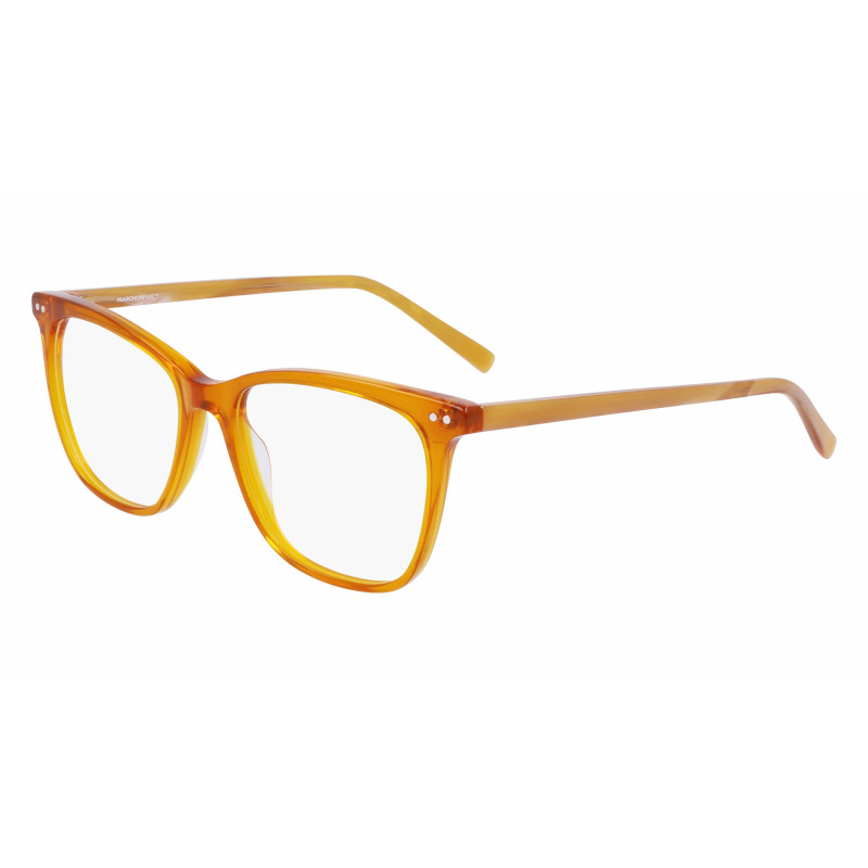 Eyeglasses MARCHON M- 5507 218 Amber Crystal/Horn Eyeglasses MARCHON M- 5507 218 Amber Crystal/Horn