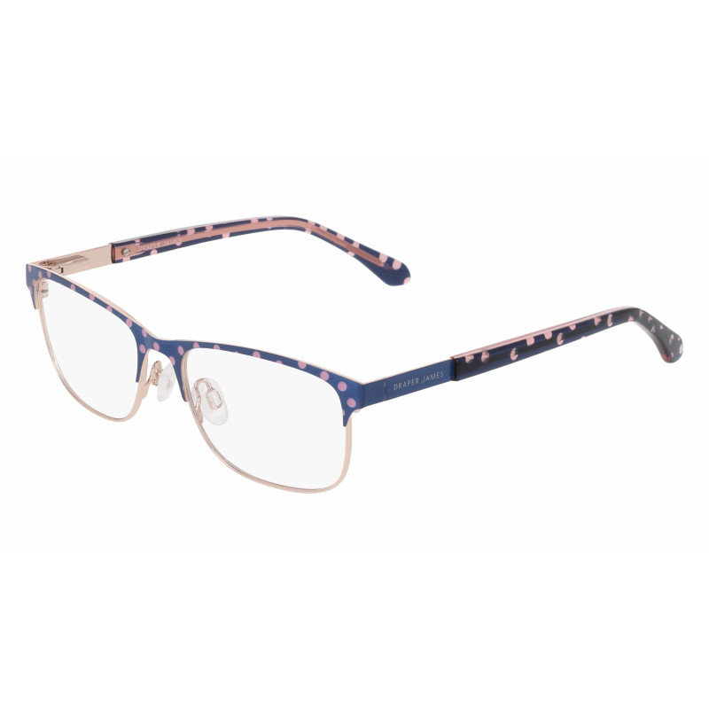Eyeglasses Draper James DJ 1025 418 Navy Blush Polka Eyeglasses Draper James DJ 1025 418 Navy Blush Polka