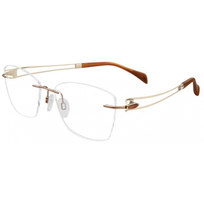Eyeglasses Line Art 2117 Brown BR Eyeglasses Line Art 2117 Brown BR