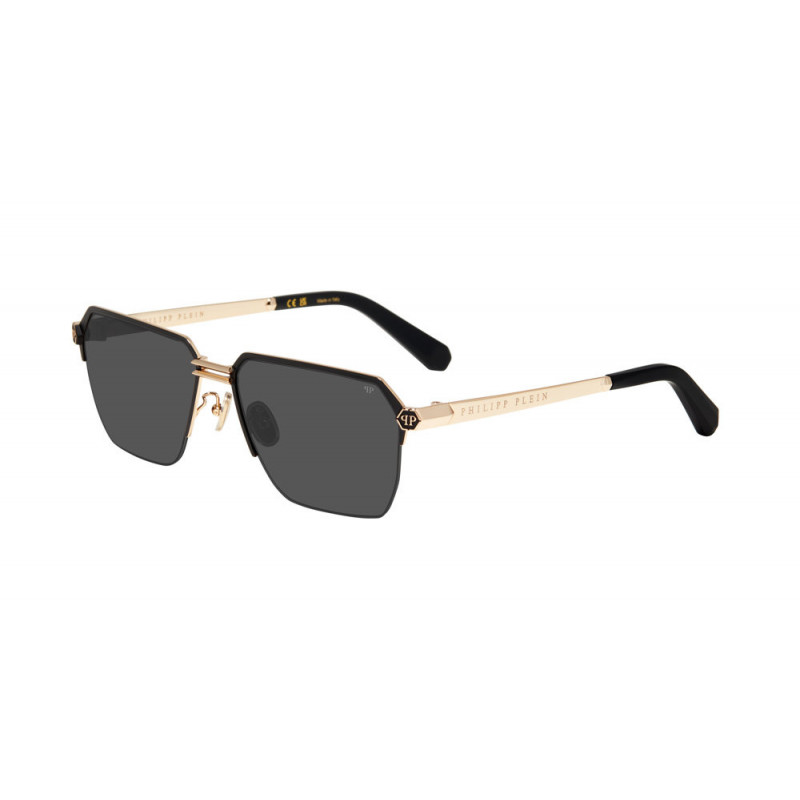 Sunglasses Philipp Plein SPP 225 M Rose Gold With Semi Matt Black 0302 61mm