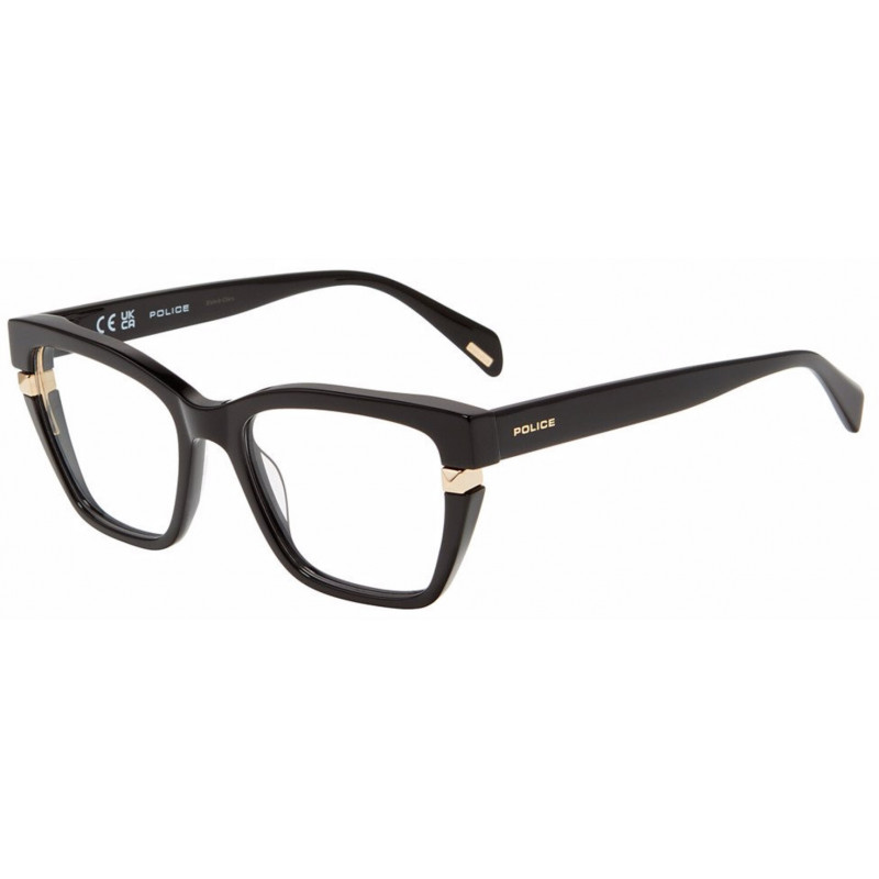 Sunglasses Police VPLN 52 M 0700 Shiny Black 52mm