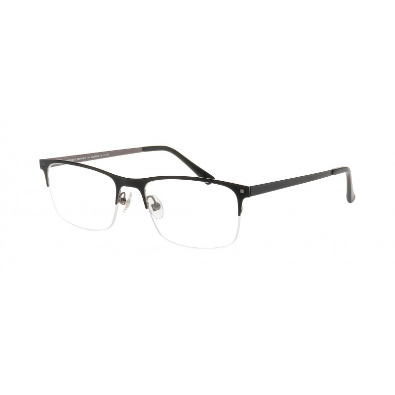 Eyeglasses Pro-design Denmark SQUARE 1 6031 Black Dark Matt / Nosepad 55mm