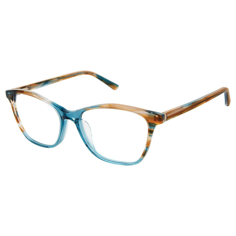 Eyeglasses Nicole Miller HERMITAGE C01 Brown/Teal Eyeglasses Nicole Miller HERMITAGE C01 Brown/Teal