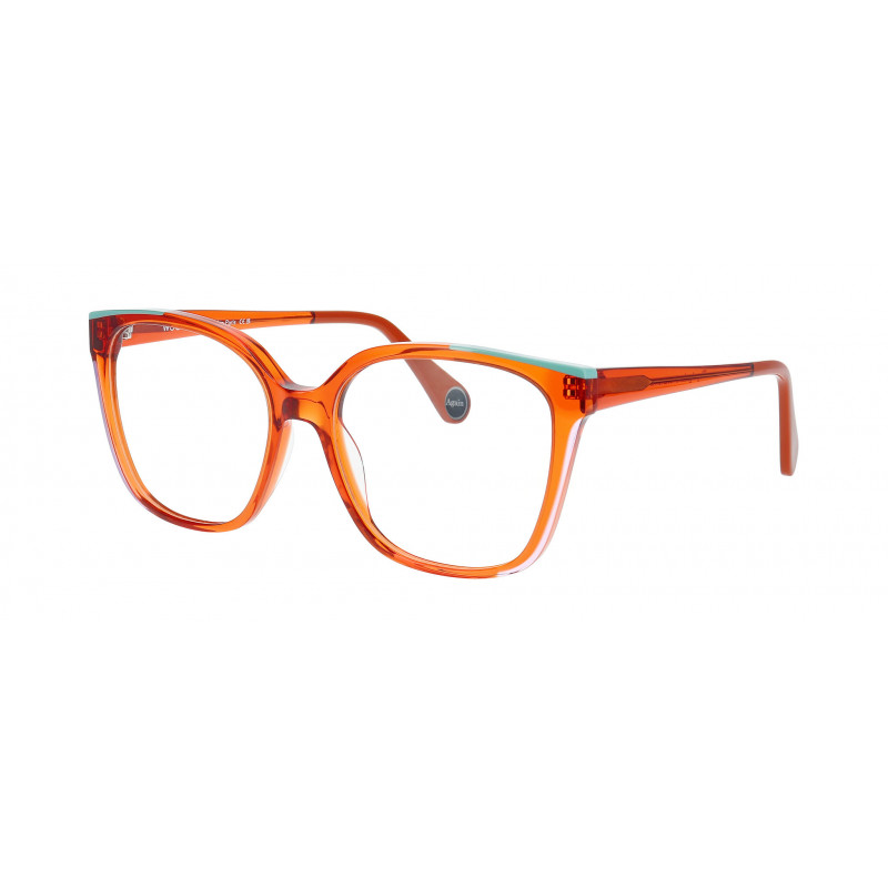 Eyeglasses WOOW PLAY AGAIN 4 6430 Rust Orange Transparent 55mm