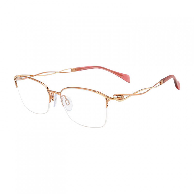 Eyeglasses Line Art 2189 Rose Gold RG Eyeglasses Line Art 2189 Rose Gold RG