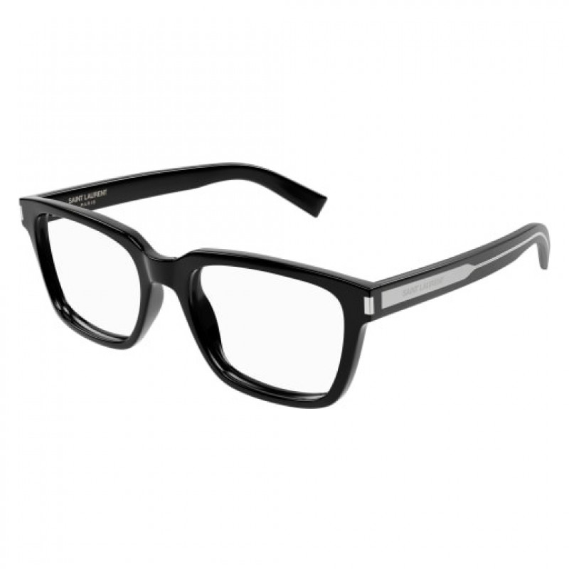Eyeglasses Saint Laurent SL 621 - 001 Black / Transparent Crystal Eyeglasses Saint Laurent SL 621 - 001 Black / Transparent Crystal