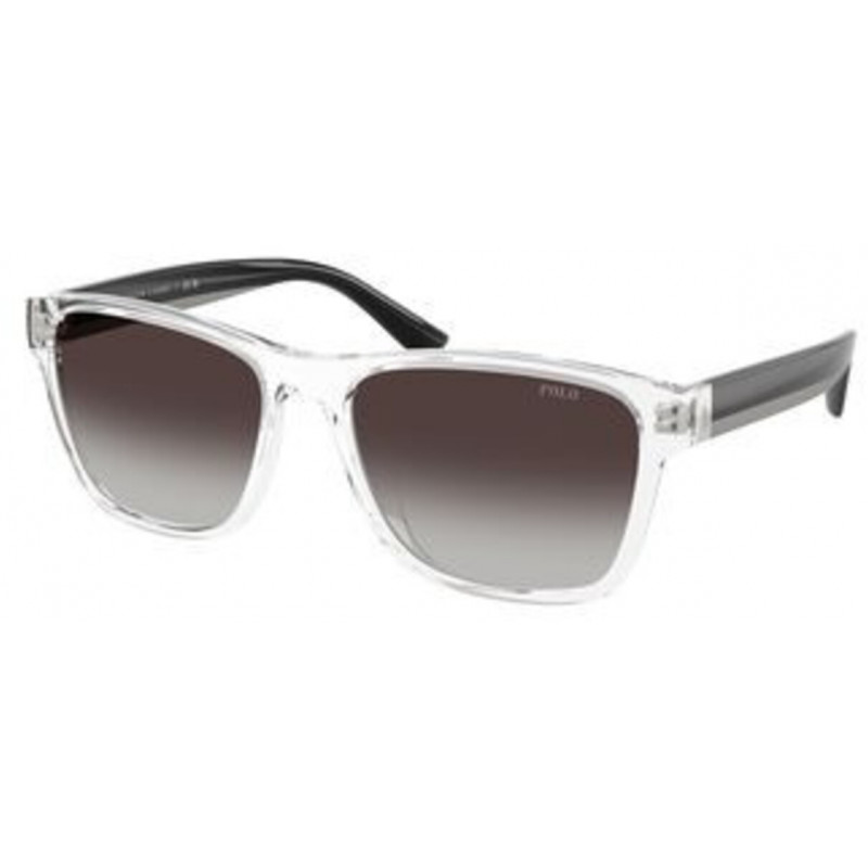 Sunglasses Polo PH 4229 U 58698G Shiny Crystal / Grey Gradient Policarbonate Standard 56mm