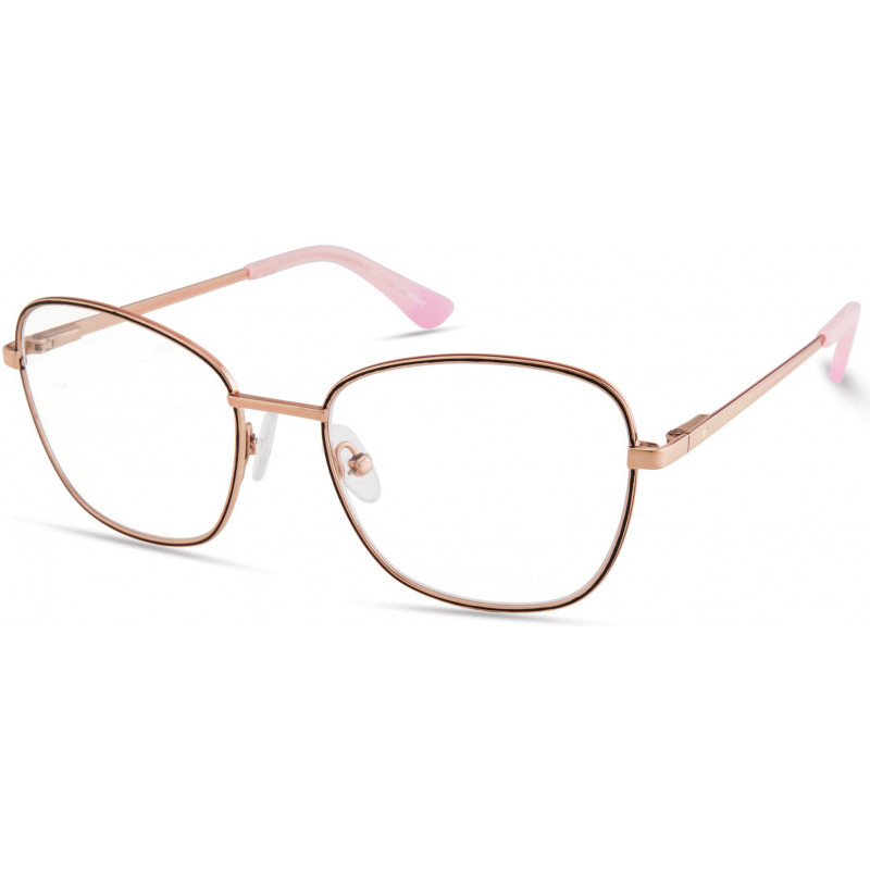 Eyeglasses Victoria's Secret VS 5021 028 Rose Gold W/ Star On Temple Pink Tips Eyeglasses Victoria's Secret VS 5021 028 Rose Gold W/ Star On Temple Pink Tips