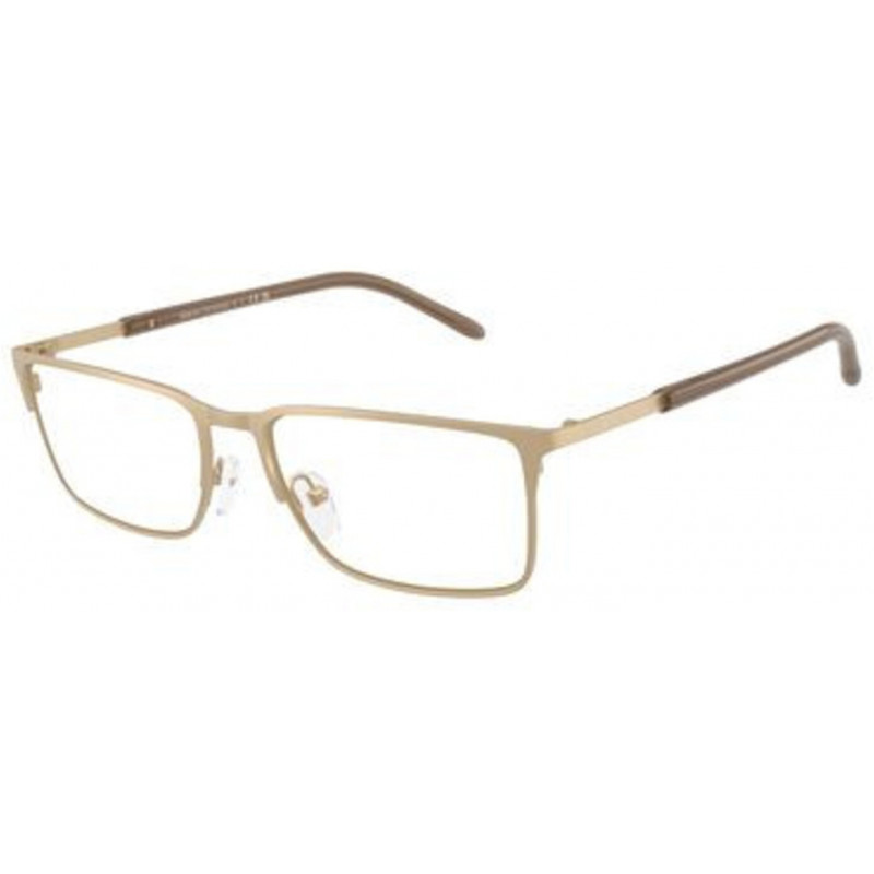 Eyeglasses Armani Exchange AX 1073 6121 Matte Pale Gold Demo Lens 56mm