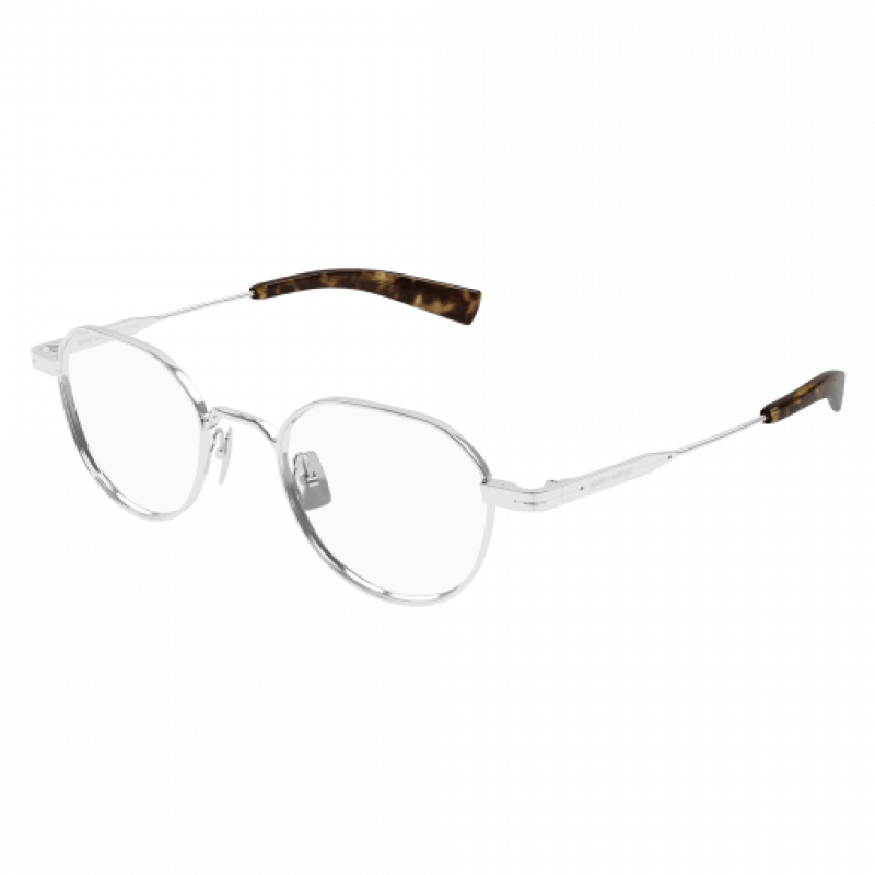 Eyeglasses Saint Laurent SL 730 - 002 Silver / Transparent Eyeglasses Saint Laurent SL 730 - 002 Silver / Transparent