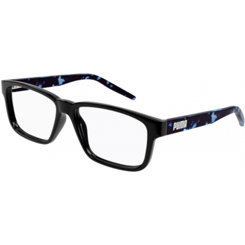 Eyeglasses Puma PJ 0046 O- 008 Black / Transparent Havana 51mm