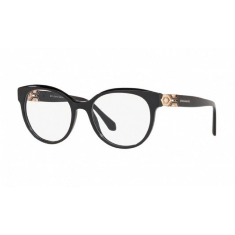 Eyeglasses Bvlgari BV 4177 BF 501 Black/Clear Lens