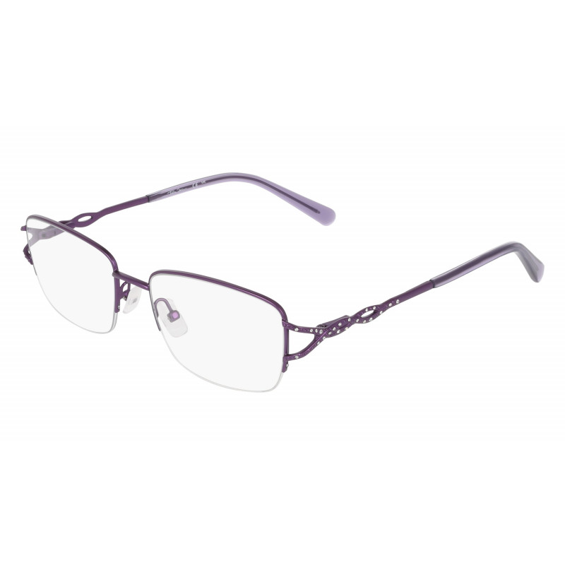 Eyeglasses MARCHON TRES JOLIE 214 539 Matte Eggplant 53mm
