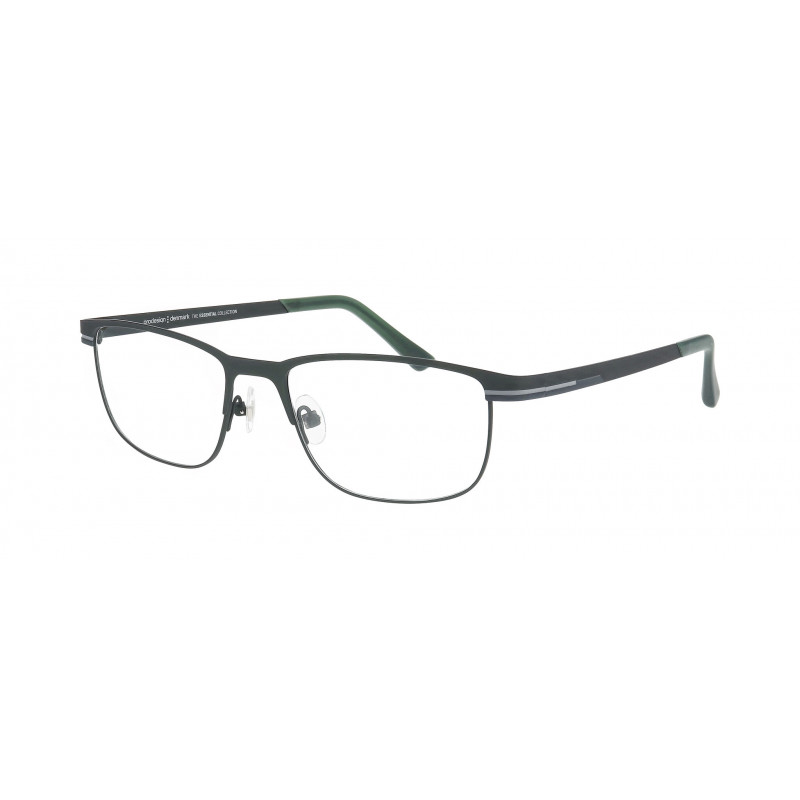 Eyeglasses Pro-design Denmark DASH 2 9531 Green Dark Matt / Nosepad 55mm