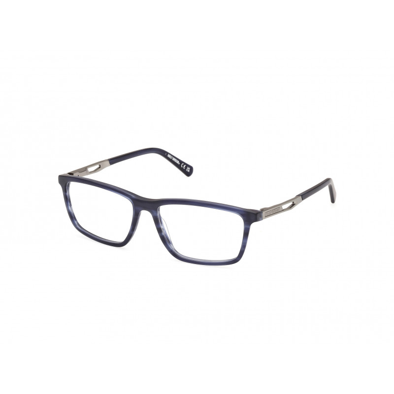 Eyeglasses Harley-Davidson HD 50026 091 Blue/Horn / Eyeglasses Harley-Davidson HD 50026 091 Blue/Horn /