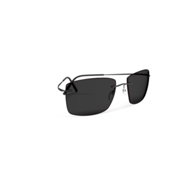 Sunglasses Silhouette TMA Collection 8741 9040 Pure Black Sunglasses Silhouette TMA Collection 8741 9040 Pure Black