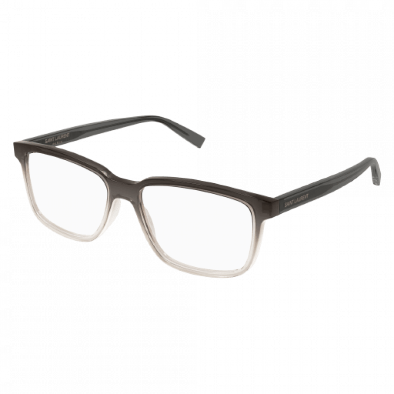 Eyeglasses Saint Laurent SL 458 - 008 Grey / Transparent 56mm