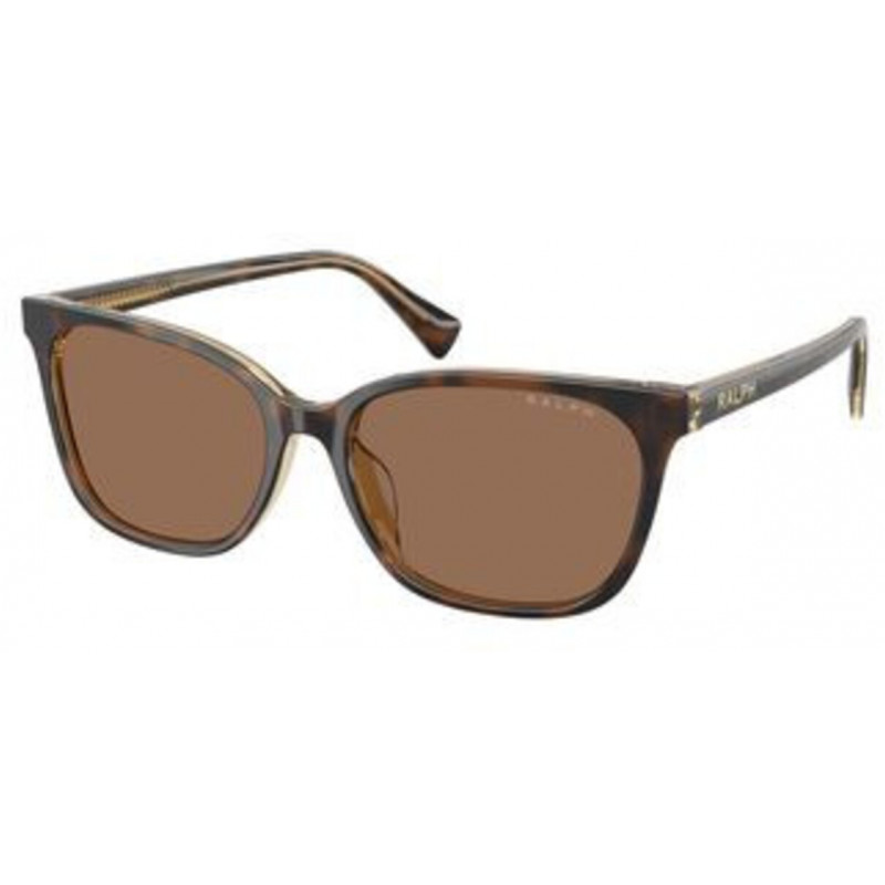 Sunglasses Ralph RA 5348 U 629473 Tortoise On Transparent / Brown Polyamide Standard 56mm