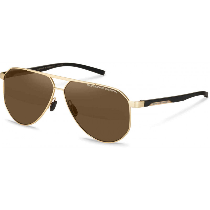 Sunglasses Porsche Design P 8983 b171 Gold/Black With Brn 63mm