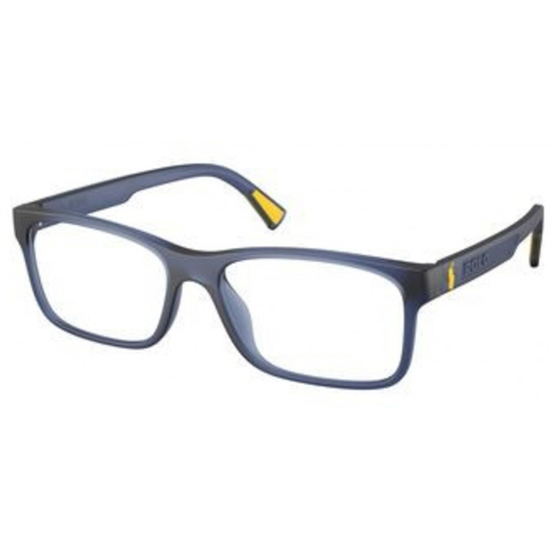 Eyeglasses Polo PH 2301 U 5735 Matte Transparent Navy / Demo 56mm
