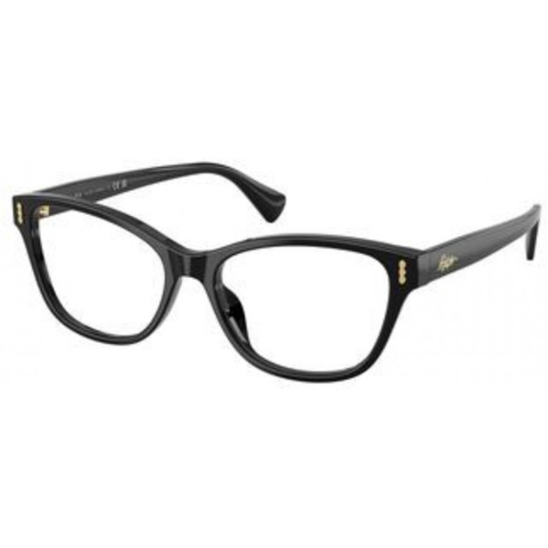 Eyeglasses Ralph RA 7195 U 5001 Shiny Black / Demo 52mm