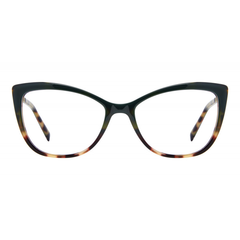 Eyeglasses Adensco AD 261 XGW Green Havana 53mm