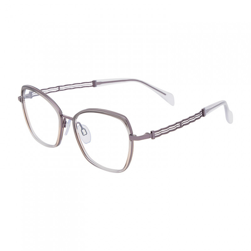 Eyeglasses Line Art 2191 Gray GR 52mm