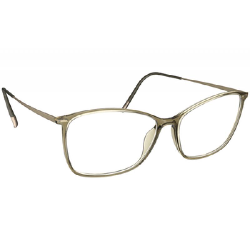 Eyeglasses Silhouette Illusion Lite Full Rim 1598 5541 Restful Olive - Ext. Nosebridge 53mm