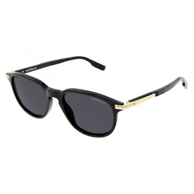Sunglasses Montblanc MB 0276 S- 001 Black / Smoke Sunglasses Montblanc MB 0276 S- 001 Black / Smoke