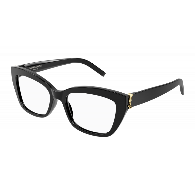 Eyeglasses Saint Laurent SL M 117 - 001 Black / Transparent 53mm