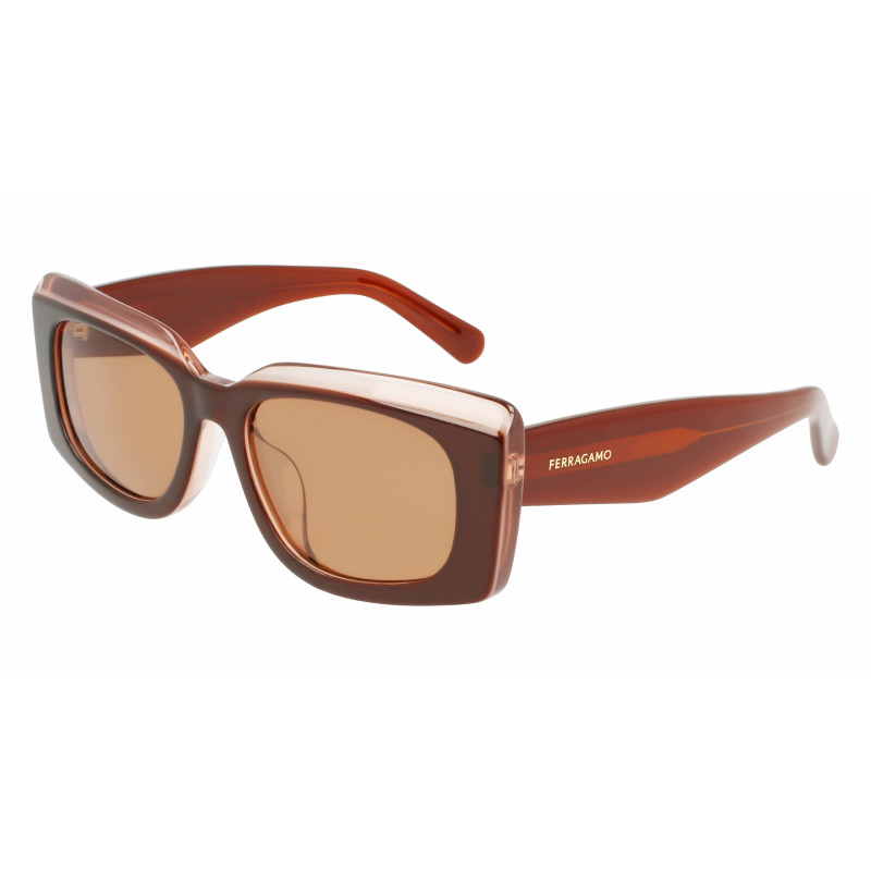 Sunglasses FERRAGAMO SF 1079 SLB 211 Brown/Nude