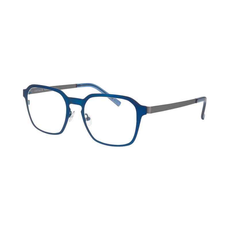 Eyeglasses Inface CRACKER 9034 Blue Dark Demi / Nosepad 53mm
