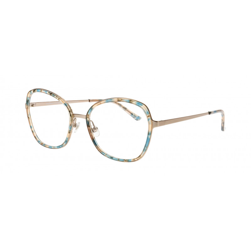 Eyeglasses Pro-design Denmark DUAL 2 9024 Blue Medium Demi / Nosepad Eyeglasses Pro-design Denmark DUAL 2 9024 Blue Medium Demi / Nosepad