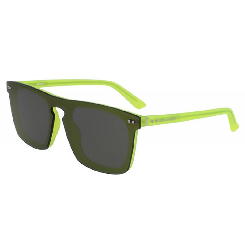 calvin klein green sunglasses