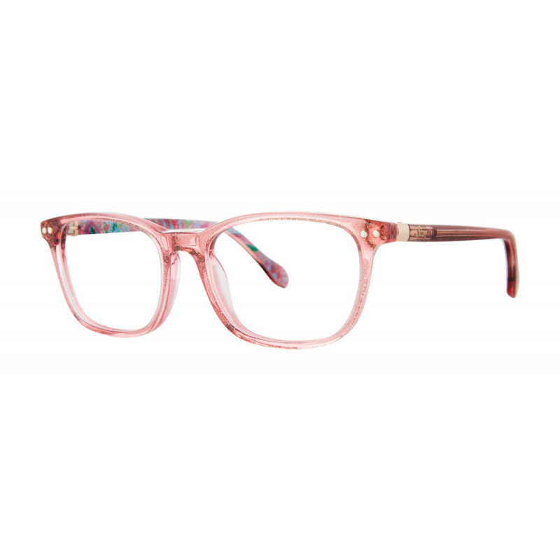 Eyeglasses Lilly Pulitzer Aubra Mini Pink Shimmer 46mm