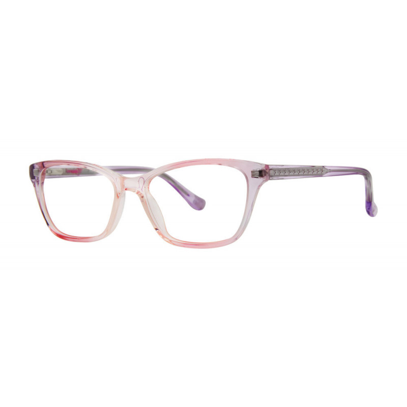 Eyeglasses Kensie Rebellious Pink Crystal 49mm