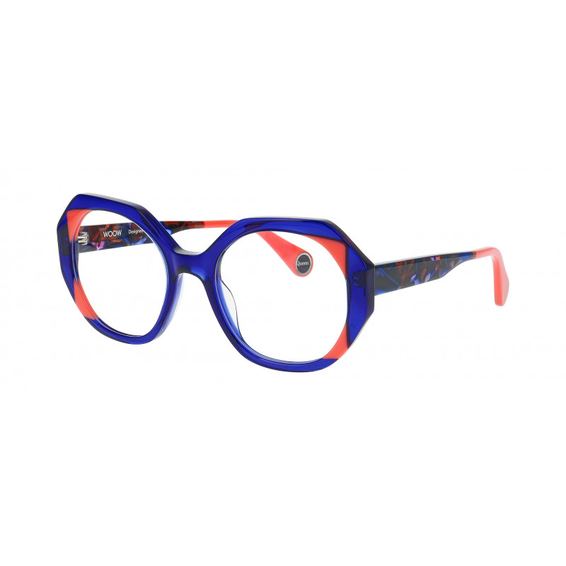 Eyeglasses WOOW HEART QUEEN 1 0496 Deep Blue Transparent 51mm